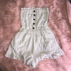 AE smocked Tube Top romper
